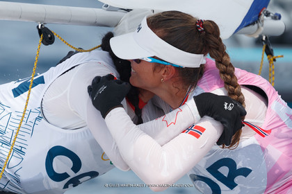07 08 2024, Marseille (FRA), Paris 2024 Olympic Games, Sailing, Race Day 10, ILCA Medals races