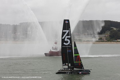 27 05 2012 - San Francisco (USA,CA) - 34th Americas's Cup - America's Cup celebrates the Golden Gate Bridge 75th Anniversary