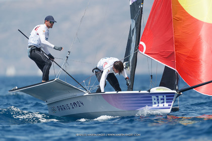 26 07 2024, Marseille (FRA), Paris 2024 Olympic Games, Sailing, Free trainings