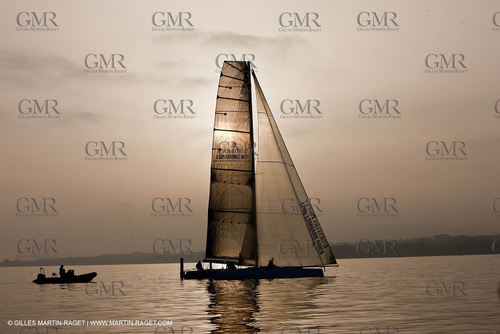 09 10 2010 - Morges (SUI) - L'Hydroptère.CH - 1st sail