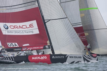 12 02 2009 - Auckland (NZL) - Louis Vuitton Pacific Series - Racing Day 12 - Challenger final