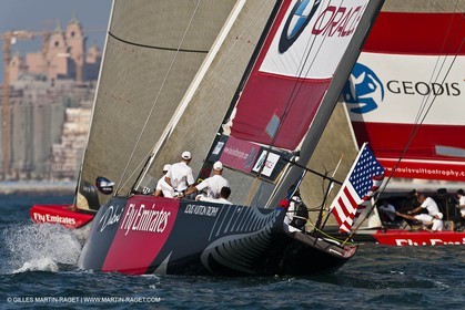 21 11 2010 - Dubai (UAE) - Dubai Louis Vuitton Trophy -  Round 2 - BMW ORACLE Racing