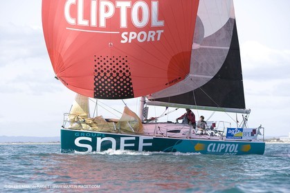 27 03 08- La Grande Motte- (FRA,34) Transat AG2R 2008- Jean-Paul Mouren- Laurent Pellecuer