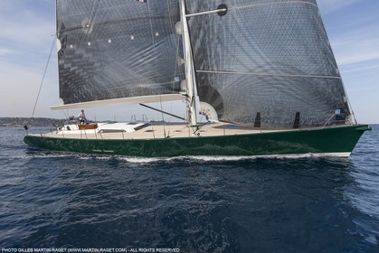 25 06 2015, Saint Tropez (FRA,83) , Sailing, Super yachts, Wally, Genie of The Lamp