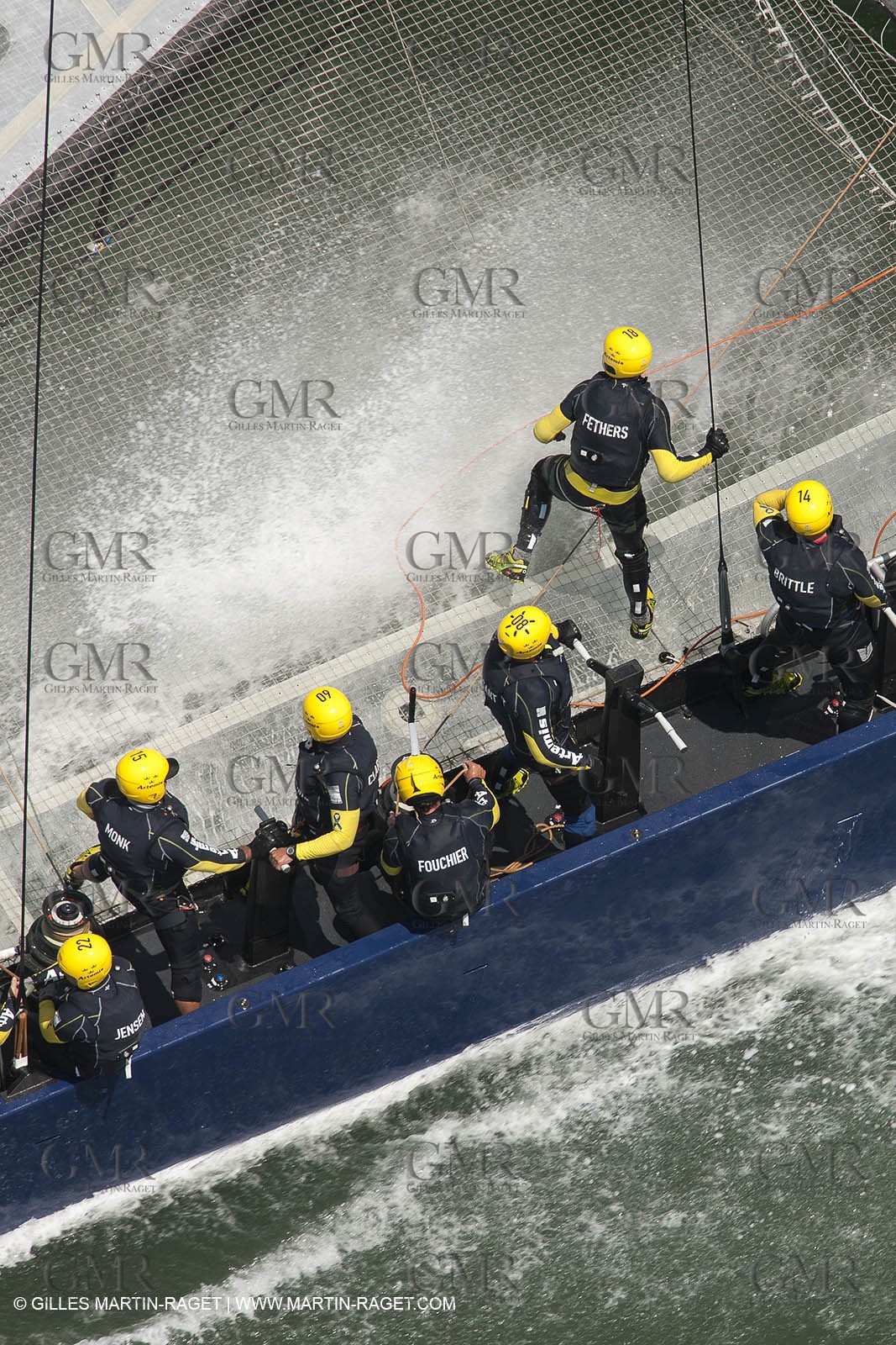 03 08 2013 - San Francisco (USA,CA) - 34th America's Cup - Louis Vuitton Cup - Semi-finals - Luna Rossa vs Artemis Racing - Race 1 - Artemis Racing