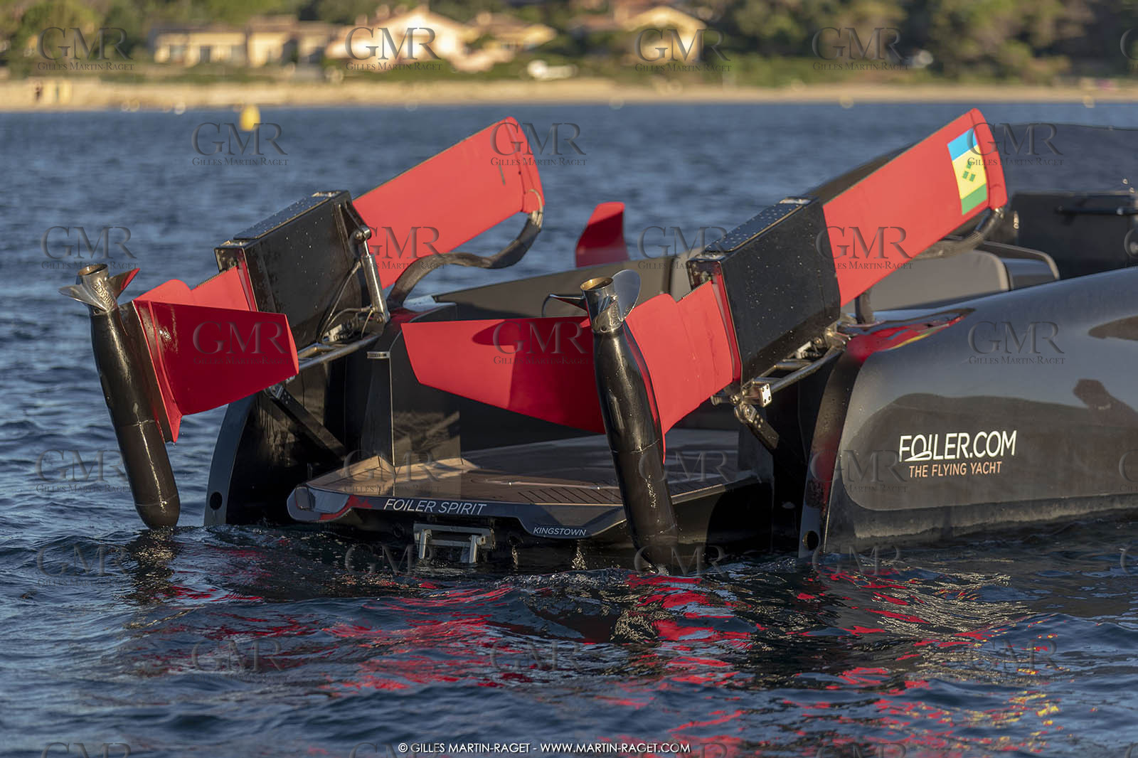 09 08 2018, Saint-Tropez (FRA,83), Foiler, the Flying Yacht by Enata