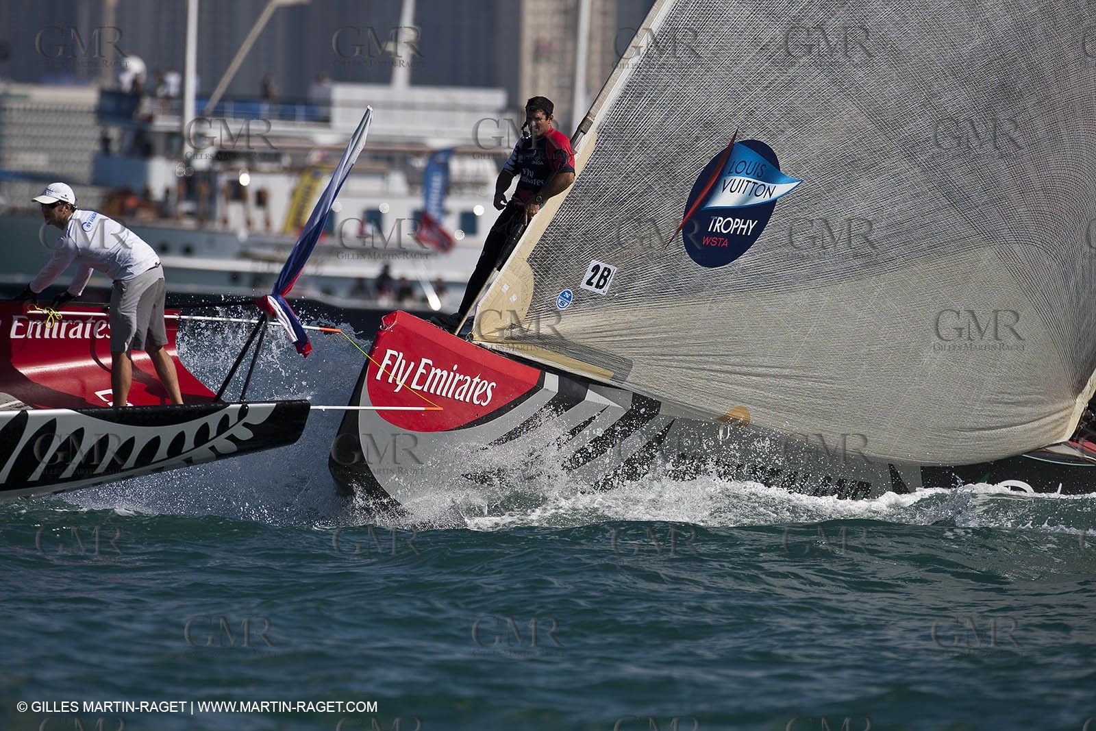 18 11 2010 - Dubai (UAE) - Dubai Louis Vuitton Trophy -  BMW ORACLE Racing Vs Mascalzone Latino