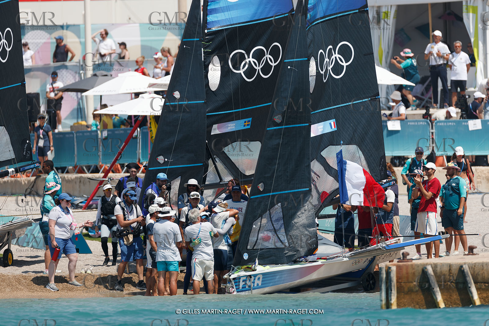 02 08 2024, Marseille (FRA), Paris 2024 Olympic Games, Sailing, Race Day 5,