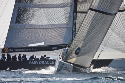 18 05 2010 - La Maddalena (ITA, Sardinia) Louis Vuitton Trophy - BMW ORACLE Racing - Training