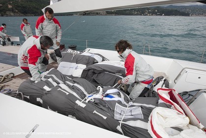 06 05 2010 - Portofino (ITA) - Nespresso Cup - Training onboard INDIO