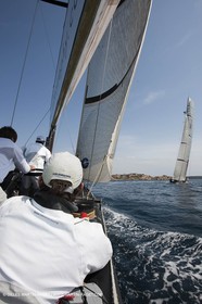 19 05 2010 - La Maddalena (ITA, Sardinia) Louis Vuitton Trophy - BMW ORACLE Racing - Training