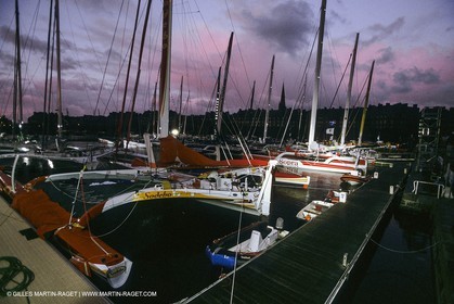 Courses à la voile, courses au large, Route Rhum, Ambiances à saint Malo