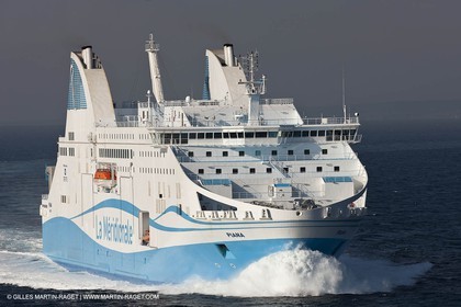 14 01 2012 - Marseille (FRA,13) - La Meridionale shipping company - the Piana off Marseille and the Calanques