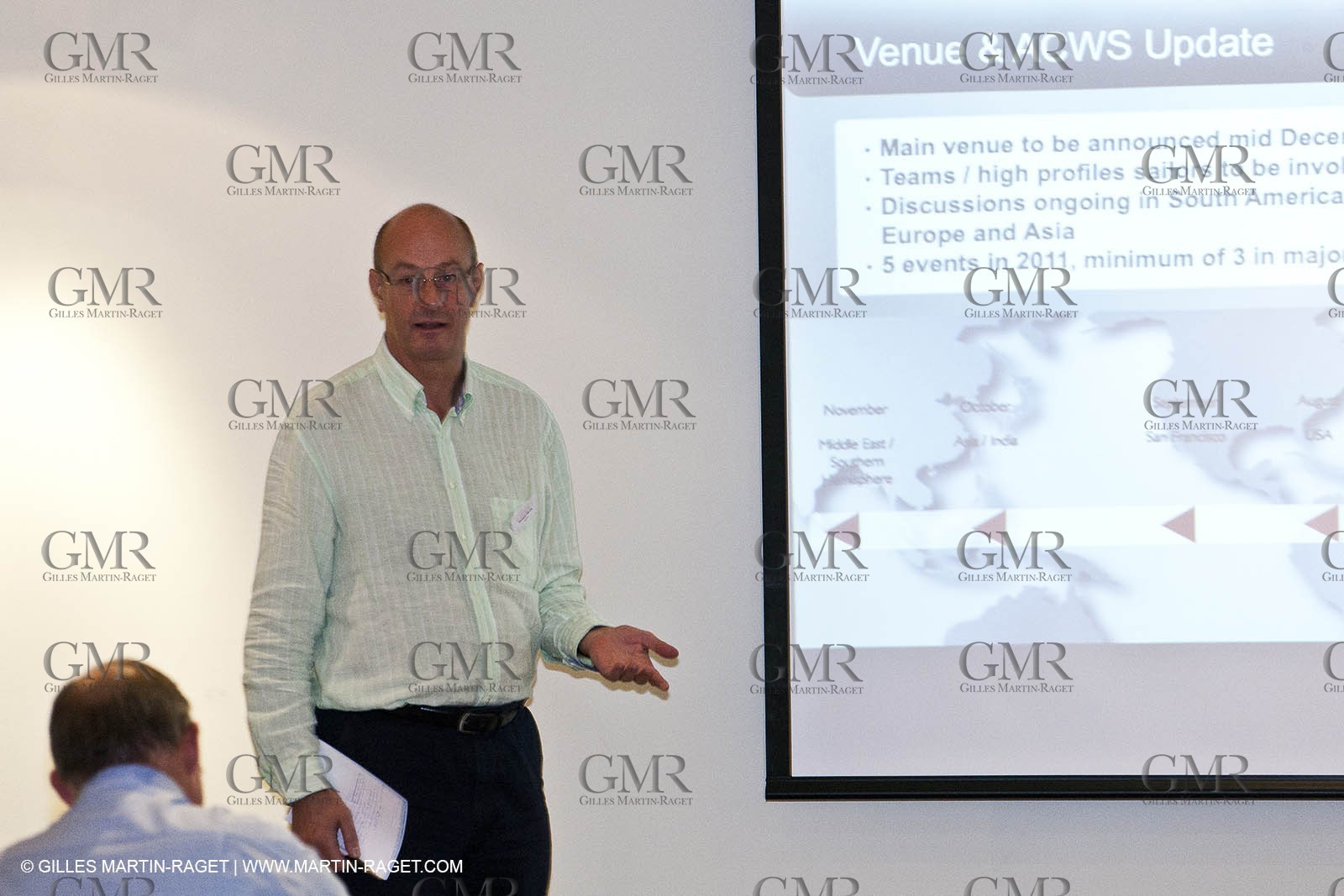 24 11 2010 - Dubai (UAE) - 34th America's Cyp - Dubai potential competitor meeting - Marketing workshop