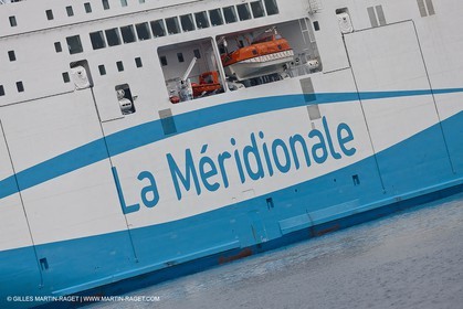01-31-12   Marseilles (FRA,13) Bastia (FRA,Corsica)   Launching cruising trip and Christening ceremony of PIANA, last ferry ship from La Meridionale