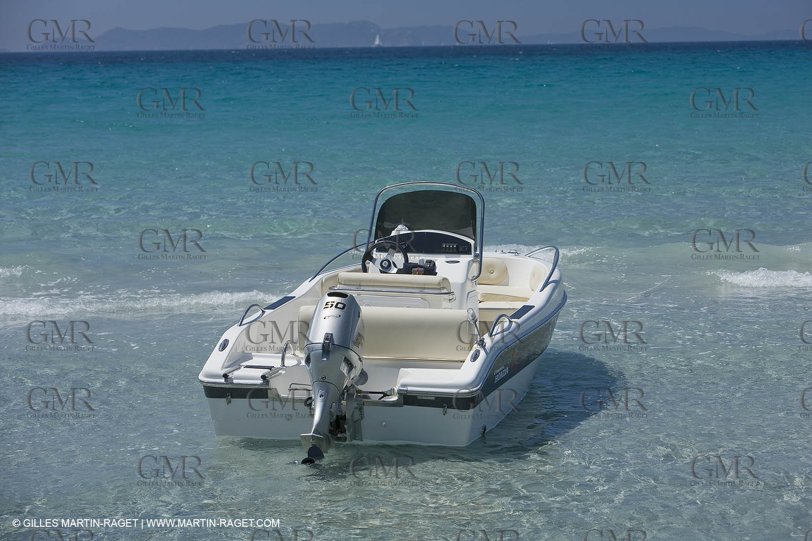 Motor boat mooring