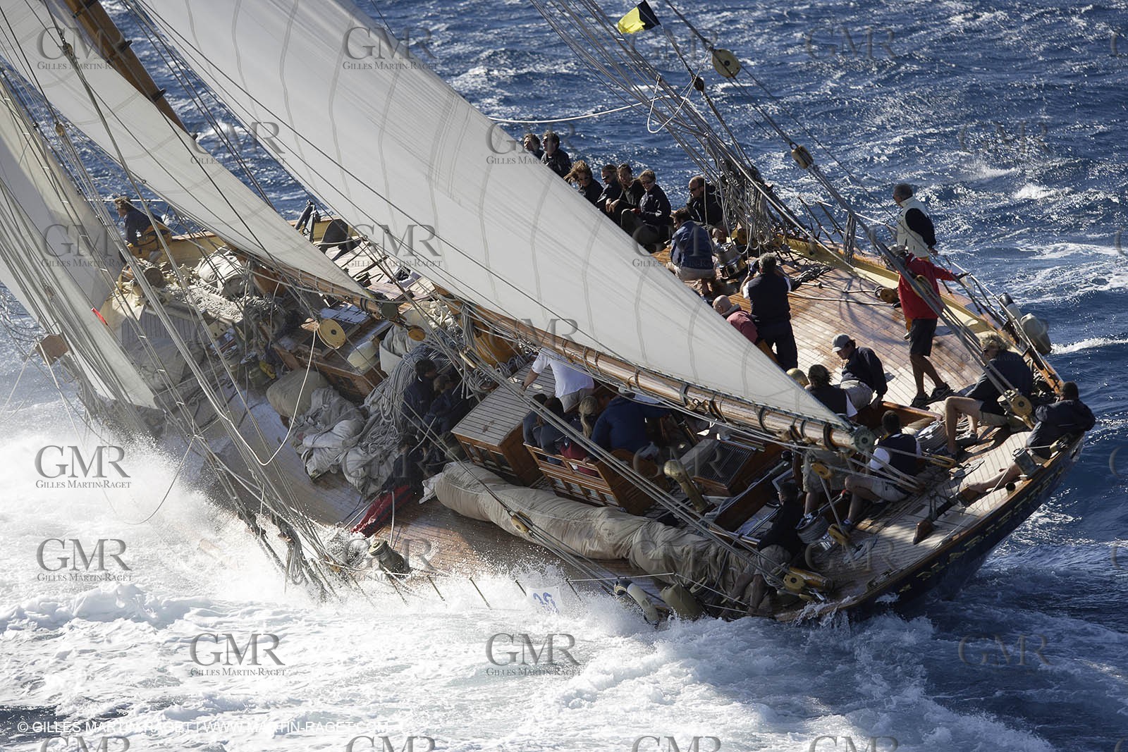 07 10 2006 - Saint Tropez (Fr) - Voiles de Saint Tropez 2006 - Classic Yachts - Mariette