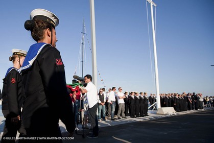 19 05 2010 - La Maddalena (ITA, Sardinia) Louis Vuitton Trophy - BMW ORACLE Racing - Training