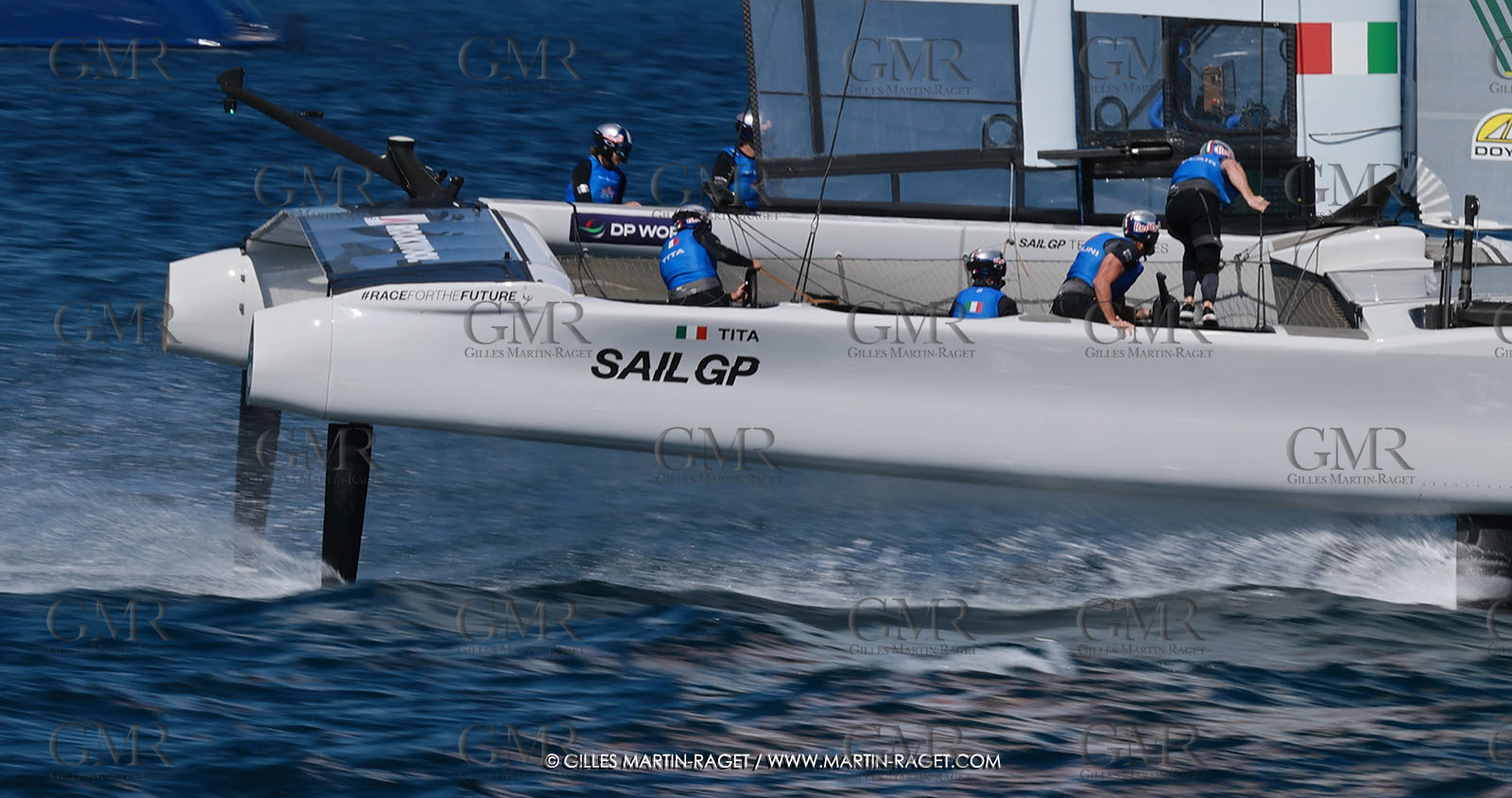 10 09 2025, Saint-Tropez,(FRA), Rockwool SailGP France Saint-Tropez, Race Day 1