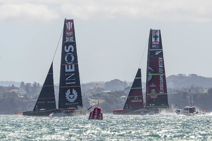 11 01 2021, Auckland (NZL), 36th America's Cup, Practice Racing