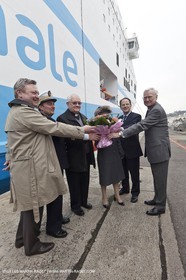 01-31-12   Marseilles (FRA,13) Bastia (FRA,Corsica)   Launching cruising trip and Christening ceremony of PIANA, last ferry ship from La Meridionale