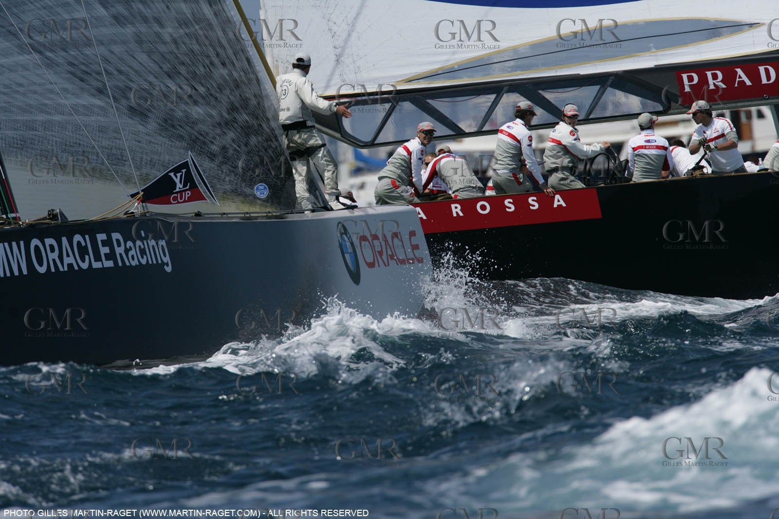 15 05 2007-Valencia (Spain)- 32nd America's Cup - Louis Vuitton Cup - Semi-final - Day 2 - BMW ORACLE racing
