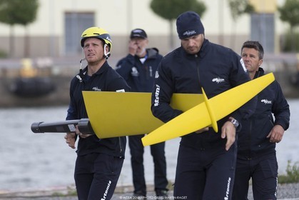29 08 2015, Göthenburg, (SWE), 35th America's Cup, Louis Vuitton America's Cup World Series Göthenburg 2015, Race Day 1