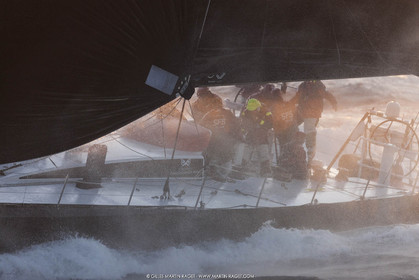 09 10 2017, Calvi (FRA,20), VOR 70 Babsy, Tentative de record autour de la Corse à la voile, skipper Franck Cammas