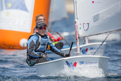 14 04 2016, Marseille (FRA,13), SNIM Dériveurs, Coupe Internationale de Printemps Optimist, Day 4