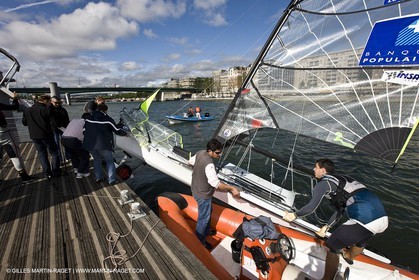 26 05 2008 - Paris (Fra, 75) - Présentation de l'Equipe Olympique de Voile sélectionnée pour les JO de Pékin