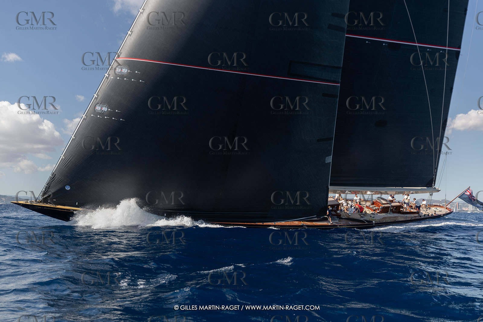 04 10 2024, Barcelona (ESP), 37th America's Cup, Louis Vuitton Cup Final, Race Day 7