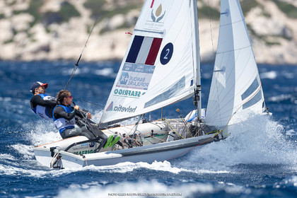 13 07 2023, Marseille (FRA) Paris 2024 Olympic Games Sailing Test Event, Day 5