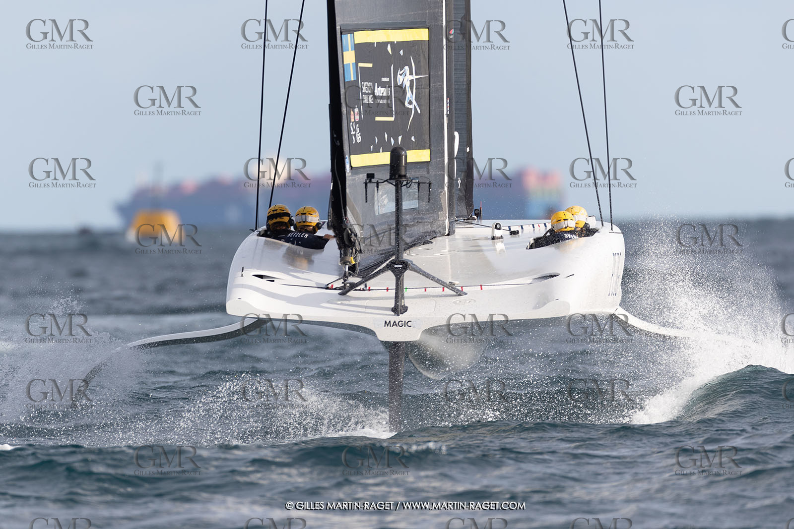 11 10 2024, Barcelona (ESP), Louis Vuitton 37th America's Cup, Puig Women America's Cup, semi finals