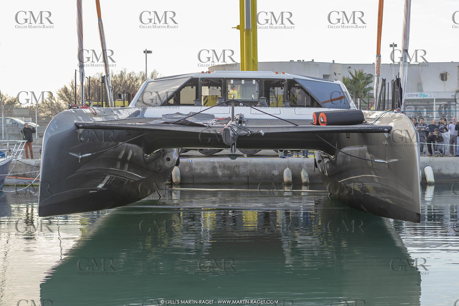 17 01 2018, La Grande Motte (FRA), Gunboat 68  1 launch