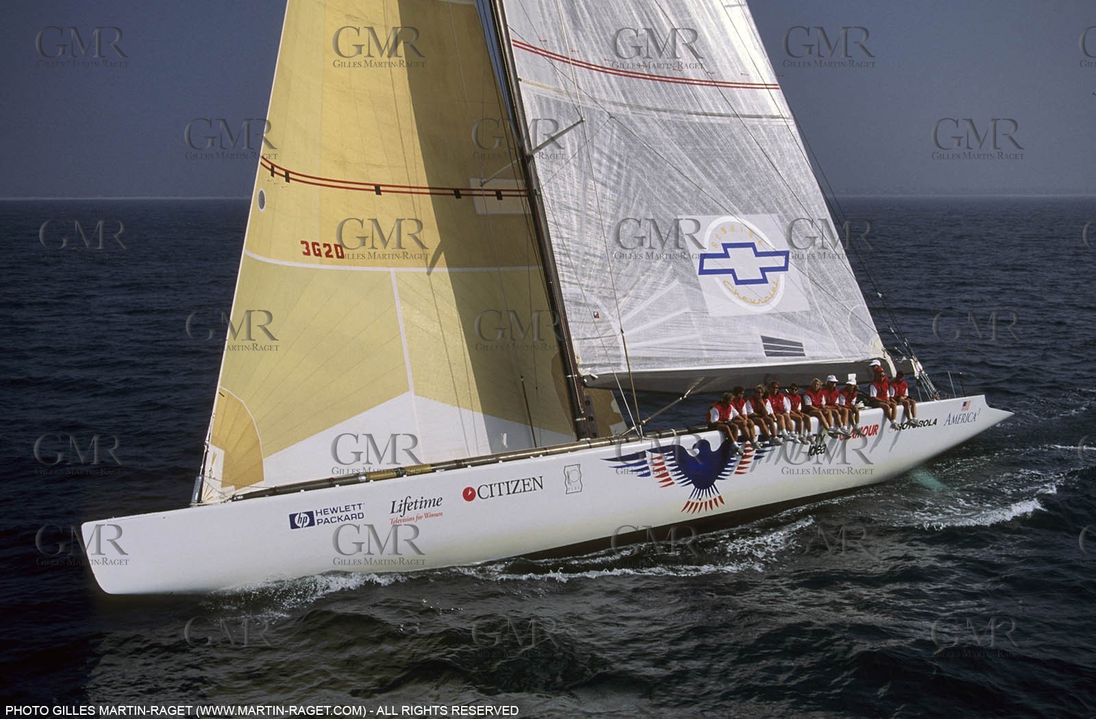 America's cup - San Diego 1995 - America 3 - Mighty Mary