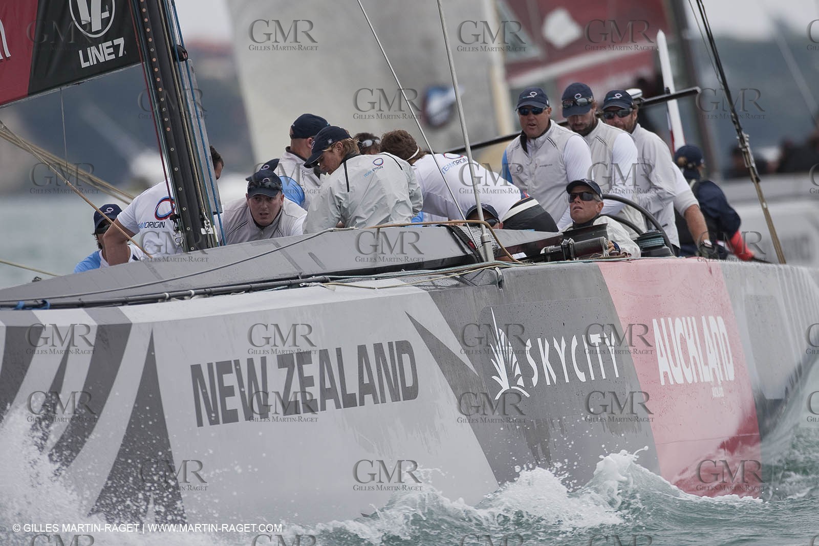 31 01 2009 - Auckland (NZL) -  Louis Vuitton Pacific Series -  Racing Day 2