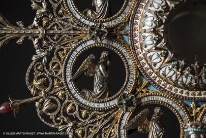 04 02 2013 - Marseille(FRA,13), Notre Dame de la Garde, orfèvrerie liturgique