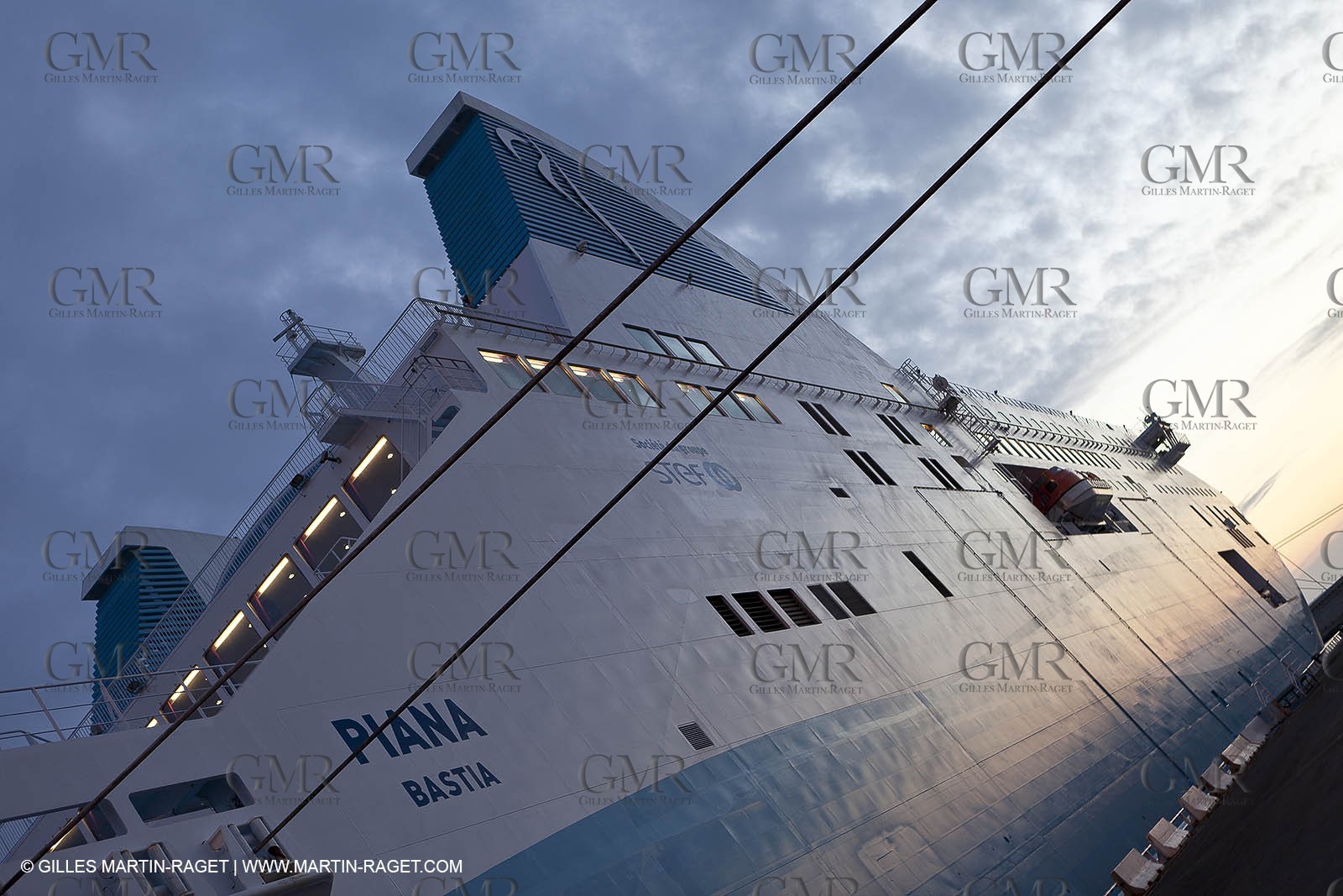 01-30-12   Marseilles (FRA,13) Bastia (FRA,Corsica)   Launching cruising trip and Christening ceremony of PIANA, last ferry ship from La Meridionale