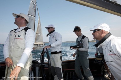 19 05 2010 - La Maddalena (ITA, Sardinia) Louis Vuitton Trophy - BMW ORACLE Racing - Training