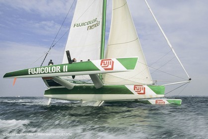 Yacht Racing, Multihull, ORMA 60, Loick Peyron, Fujicolor