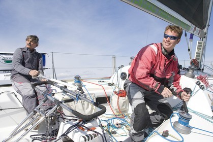 27 03 08- La Grande Motte- (FRA,34) Transat AG2R 2008- Jean-Paul Mouren- Laurent Pellecuer