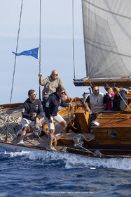 25 09 2022, Saint-Tropez (FRA, 83), Les Voiles de Saint-Tropez 2022, Arrivée des bateaux et de la Coupe d'Automne du Yacht Club de France