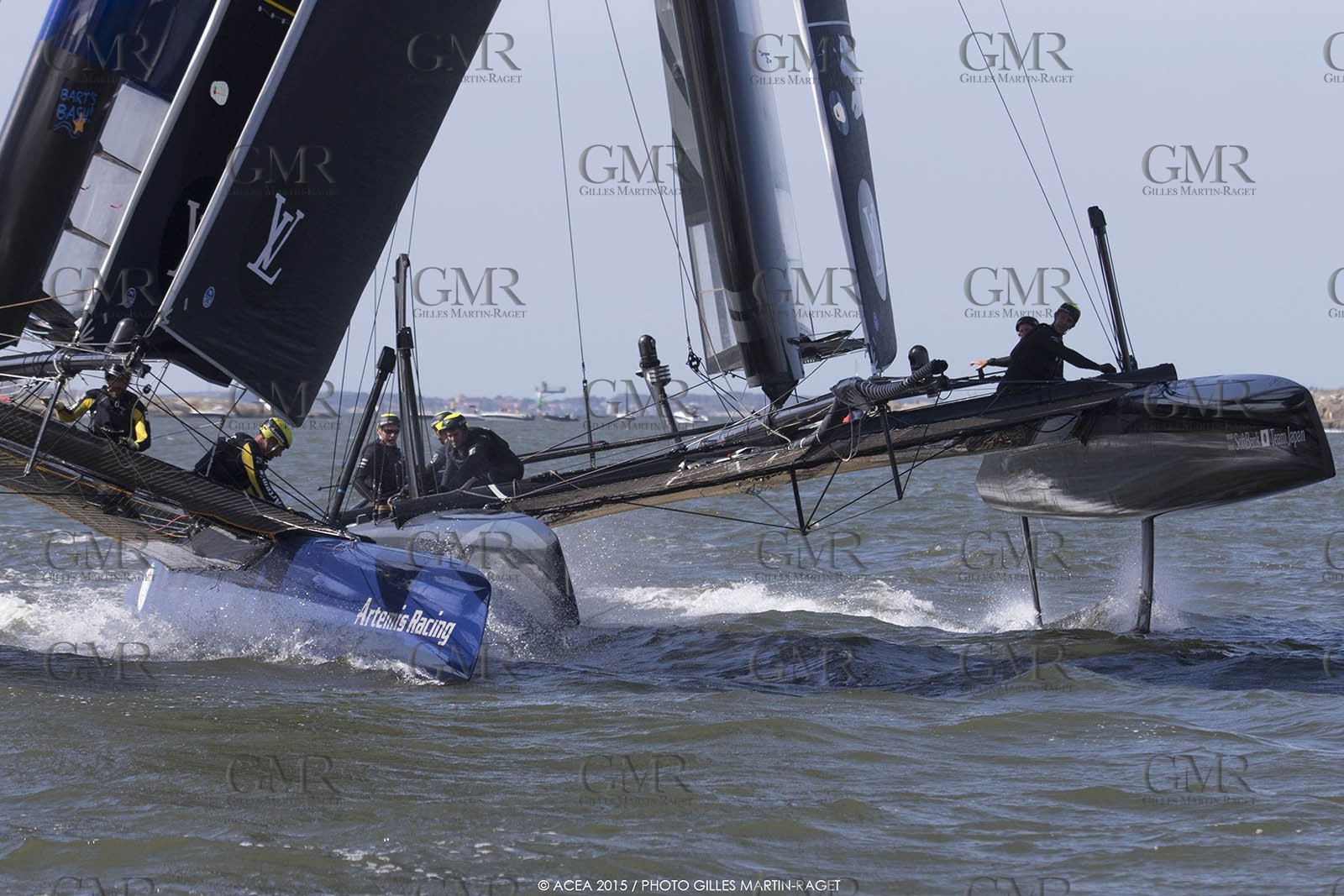29 08 2015, Göthenburg, (SWE), 35th America's Cup, Louis Vuitton America's Cup World Series Göthenburg 2015, Race Day 1
