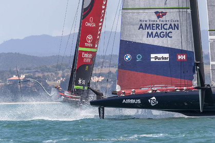 12 01 2021, Auckland (NZL), 36th America's Cup, Practice Racing