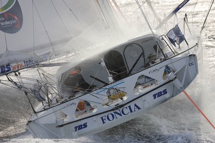 02 10 2008 - Lorient (FRA,56) - Vendée Globe 2008 - Foncia - Michel Desjoyeaux