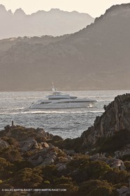 18 08 2011 - La Maddalena (ITA, Sardinia) - Motor yacht Inception