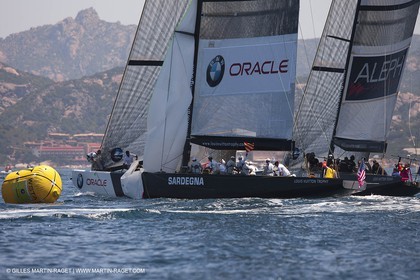 23 05 2010 - La Maddalena (ITA, Sardinia) Louis Vuitton Trophy - BMW ORACLE Racing - Racing Day 2
