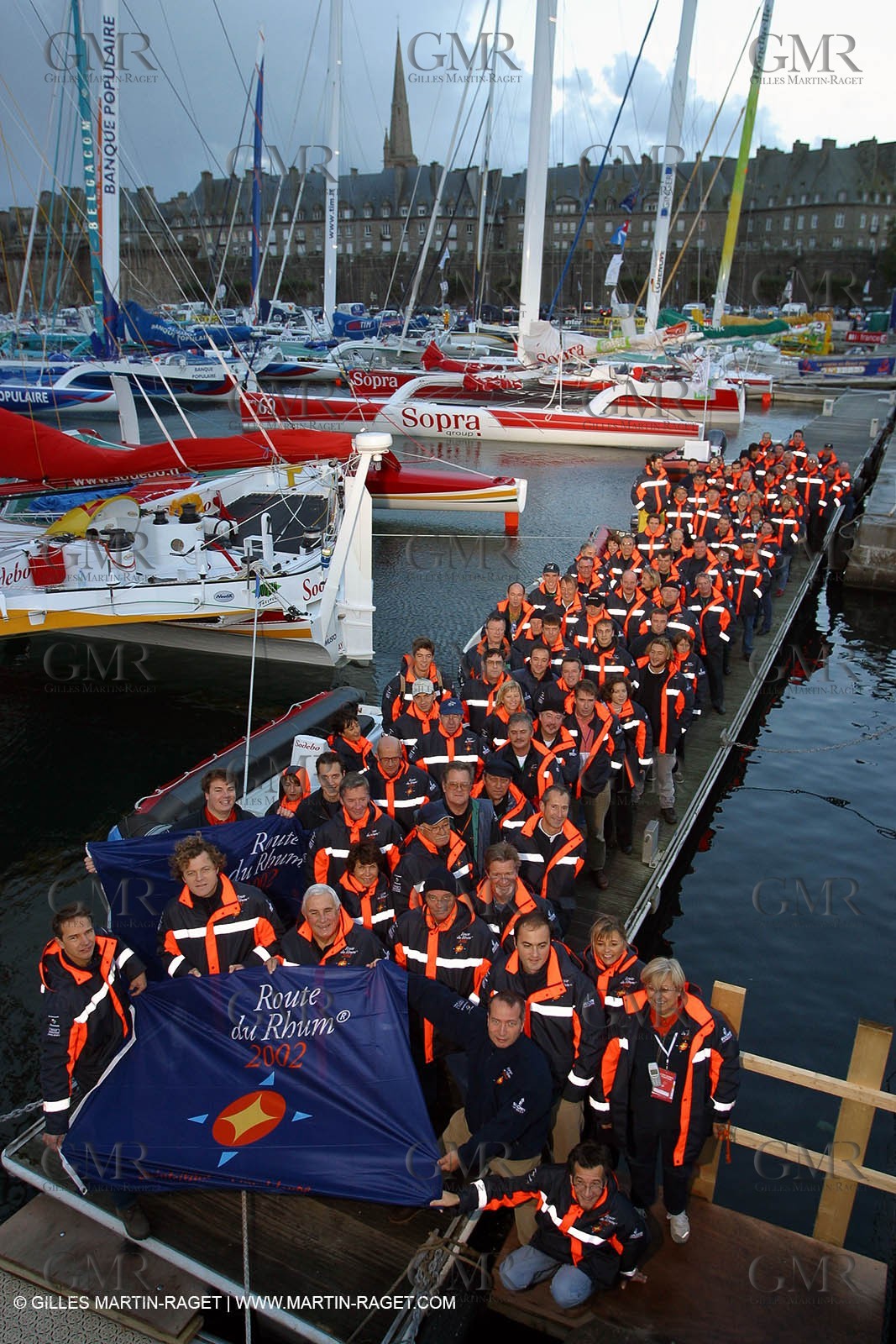 Route du Rhum 2002 - Saint Malo - Preparation