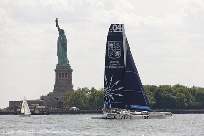 03 07 2012 - New York (USA, NY) - Krys Ocean Race prologuie - arrival in New York