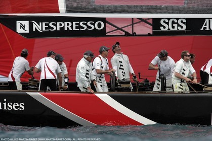 27 06 2007-Valencia (Spain)- 32nd America's Cup - Final Match - Day 4 - Alinghi vs Emirates Team New Zealand -
